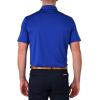 Columbia Men’s Golf Drive Polo Shirt Omni Wick Performance Breathable Short Sleeve(Azul)