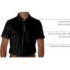 Columbia Men’s Golf Drive Polo Shirt Omni Wick Performance Breathable Short Sleeve(Black)