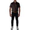 Columbia Men’s Golf Drive Polo Shirt Omni Wick Performance Breathable Short Sleeve(Brown)