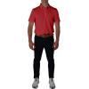 Columbia Men’s Golf Drive Polo Shirt Omni Wick Performance Breathable Short Sleeve(Intense Red)