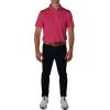 Columbia Men’s Golf Drive Polo Shirt Omni Wick Performance Breathable Short Sleeve(Pink Ice)