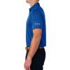 Columbia Men’s Golf Drive Polo Shirt Omni Wick Performance Breathable Short Sleeve(Sapphire)