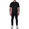Columbia Men’s Golf Flycaster Pocket Polo Shirt Omni Wick Breathable Short Sleeve(Black)