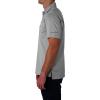 Columbia Men’s Golf Flycaster Pocket Polo Shirt Omni Wick Breathable Short Sleeve(Cool Grey)