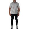 Columbia Men’s Golf Flycaster Pocket Polo Shirt Omni Wick Breathable Short Sleeve(Cool Grey)