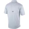 Columbia Men’s Golf Flycaster Pocket Polo Shirt Omni Wick Breathable Short Sleeve(Daydream)