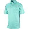 Columbia Men’s Golf Flycaster Pocket Polo Shirt Omni Wick Breathable Short Sleeve(Gulf Stream)
