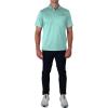 Columbia Men’s Golf Flycaster Pocket Polo Shirt Omni Wick Breathable Short Sleeve(Gulf Stream)