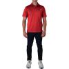 Columbia Men’s Golf Flycaster Pocket Polo Shirt Omni Wick Breathable Short Sleeve(Intense Red)