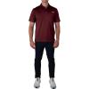 Columbia Men’s Golf Flycaster Pocket Polo Shirt Omni Wick Breathable Short Sleeve(Maroon)