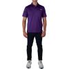 Columbia Men’s Golf Flycaster Pocket Polo Shirt Omni Wick Breathable Short Sleeve(Purple)