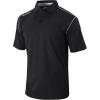 Columbia Men’s Golf Shotgun Polo Omni Wick Performance Breathable Short Sleeve(Black)