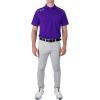 Columbia Men’s Golf Shotgun Polo Omni Wick Performance Breathable Short Sleeve(Uw Purple)