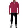 Columbia Men’s Golf Wickhams Hills Quarter Zip OMNI WICK Pullover(Beet)