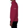 Columbia Men’s Golf Wickhams Hills Quarter Zip OMNI WICK Pullover(Beet)