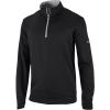 Columbia Men’s Golf Wickhams Hills Quarter Zip OMNI WICK Pullover(Black)