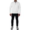 Columbia Men’s Golf Wickhams Hills Quarter Zip OMNI WICK Pullover(White)