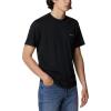 Columbia Mens Meeker Peak Short Sleeve Crew(Black)