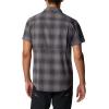 Columbia Mens Newton Ridge Plaid Short Sleeve(City Grey Soft Ombre)