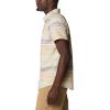 Columbia Mens Newton Ridge Plaid Short Sleeve(Light Raisin Striped Sunset)