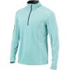 Columbia Men’s OMNI WICK Shotgun 1/4 Zip Pullover Breathable Long Sleeve(Gulf Stream)