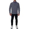 Columbia Men’s OMNI WICK Shotgun 1/4 Zip Pullover Breathable Long Sleeve(Heathered Forged Iron)
