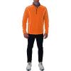 Columbia Men’s OMNI WICK Shotgun 1/4 Zip Pullover Breathable Long Sleeve(Mango)
