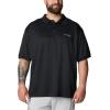 Columbia Mens Perfect Cast Polo Shirt(Black)