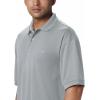Columbia Mens Perfect Cast Polo Shirt(Cool Grey)