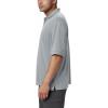 Columbia Mens Perfect Cast Polo Shirt(Cool Grey)