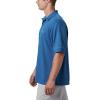 Columbia Mens Perfect Cast Polo Shirt(Dark Pool)