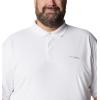 Columbia Mens Perfect Cast Polo Shirt(White)