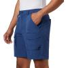 Columbia Men’s Permit III Sun Protection Shorts(Blue)