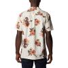 Columbia Mens Pine Canyon Short SleeveHiking Shirt(Chalk Staycation)