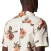 Columbia Mens Pine Canyon Short SleeveHiking Shirt(Chalk Staycation)