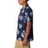 Columbia Mens Pine Canyon Short SleeveHiking Shirt(Collegiate Navy Staycation)