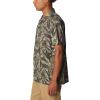 Columbia Mens Pine Canyon Short SleeveHiking Shirt(Stone Green Floriculture)