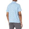 Columbia Men’s Sage Springs Linen Short Sleeve(Jet Stream Desert Daze)