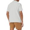 Columbia Men’s Sage Springs Linen Short Sleeve(Sea Salt Strolling Stripe)
