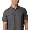 Columbia Mens Silver Ridge™ 2.0 Short Sleeve Shirt(City Grey)