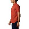 Columbia Mens Silver Ridge™ 2.0 Short Sleeve Shirt(Dark Sienna)