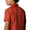 Columbia Mens Silver Ridge™ 2.0 Short Sleeve Shirt(Dark Sienna)