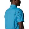 Columbia Mens Silver Ridge™ 2.0 Short Sleeve Shirt(Deep Marine)