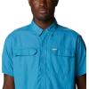 Columbia Mens Silver Ridge™ 2.0 Short Sleeve Shirt(Deep Marine)