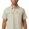 Columbia Mens Silver Ridge™ 2.0 Short Sleeve Shirt(Fossil)