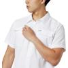 Columbia Mens Silver Ridge™ 2.0 Short Sleeve Shirt(White)