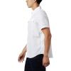 Columbia Mens Silver Ridge™ 2.0 Short Sleeve Shirt(White)