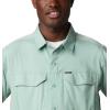 Columbia Mens Silver Ridge Lite Long Sleeve Shirt(Aqua Tone)