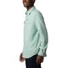 Columbia Mens Silver Ridge Lite Long Sleeve Shirt(Aqua Tone)