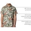 Columbia Mens Silver Ridge Utility Lite Novelty Short Sleeve(Ancient Fossil Floriculture)